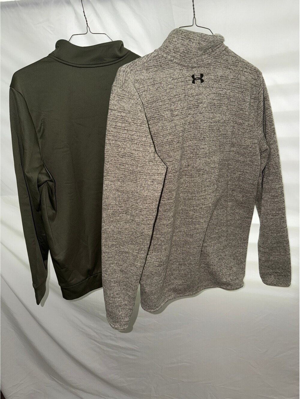 Under Armour Men's 2-Pack Quarter-Zip Pullovers Size Large - Picture 2 of 6